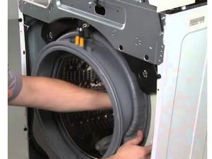 Ремонт манжеты люка в стиральных машин LG