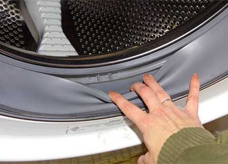 замена резины стиральной машины